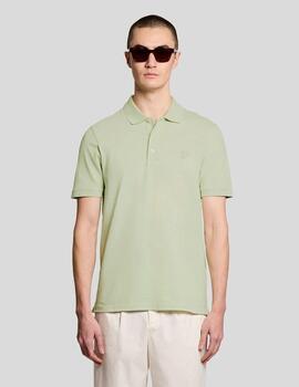 Polo Lyle & Scott Superfine Verde Hombre