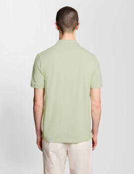 Polo Lyle & Scott Superfine Verde Hombre