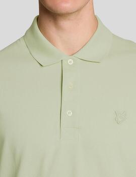 Polo Lyle & Scott Superfine Verde Hombre
