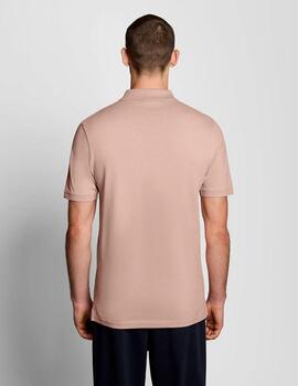 Polo Lyle & Scott  Plain Rosa Hombre