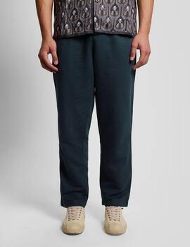 Pantalón Lyle & Scott  Relaxed Marino Hombre