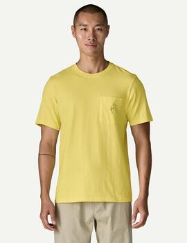 Camiseta Patagonia Midweight Water People Mark Pocket Unisex